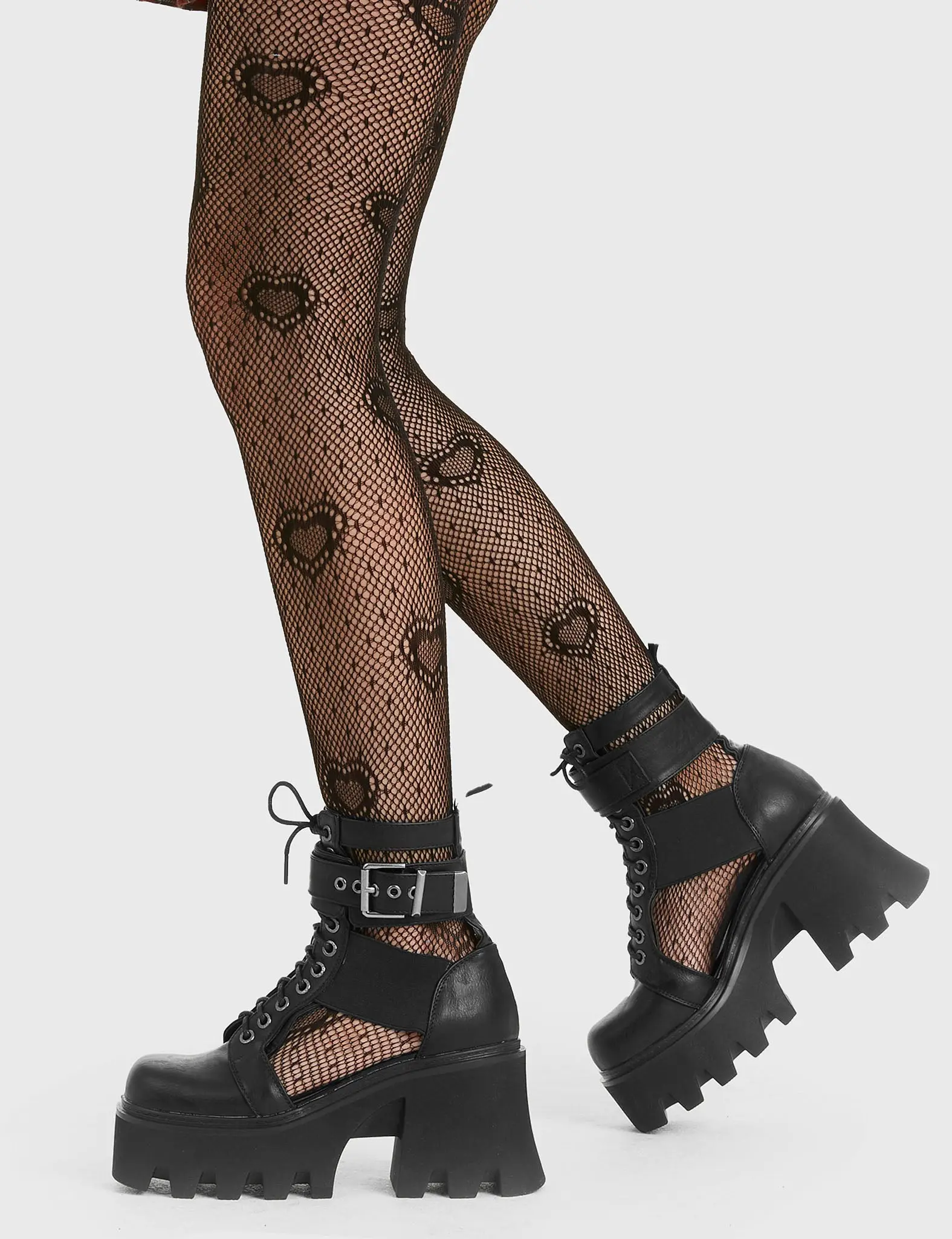 Busy Chunky Platform Ankle Boots - Image 3