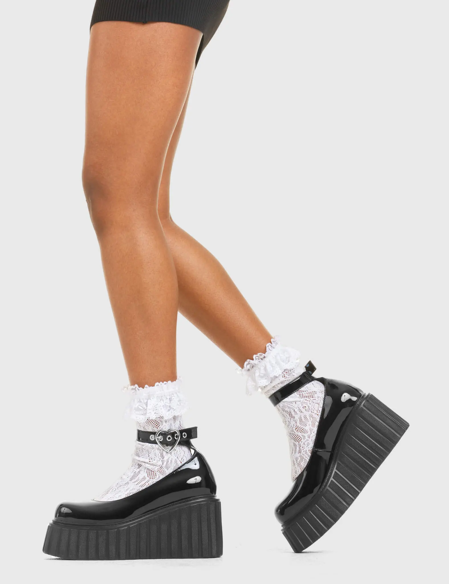Cant Stop Chunky Platform Creeper Shoes - Image 3