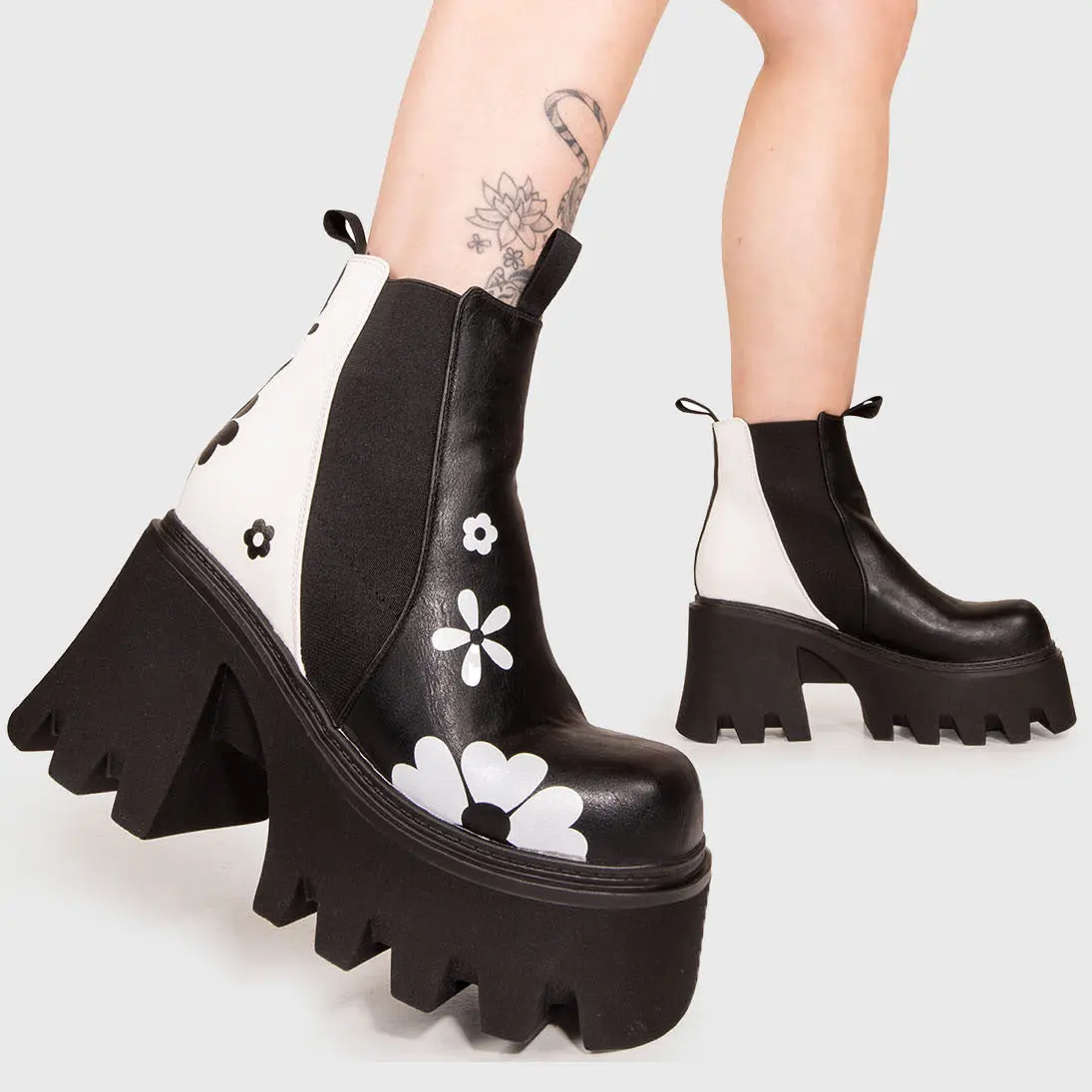 Come Together Chunky Platform Ankle Boots - Image 4