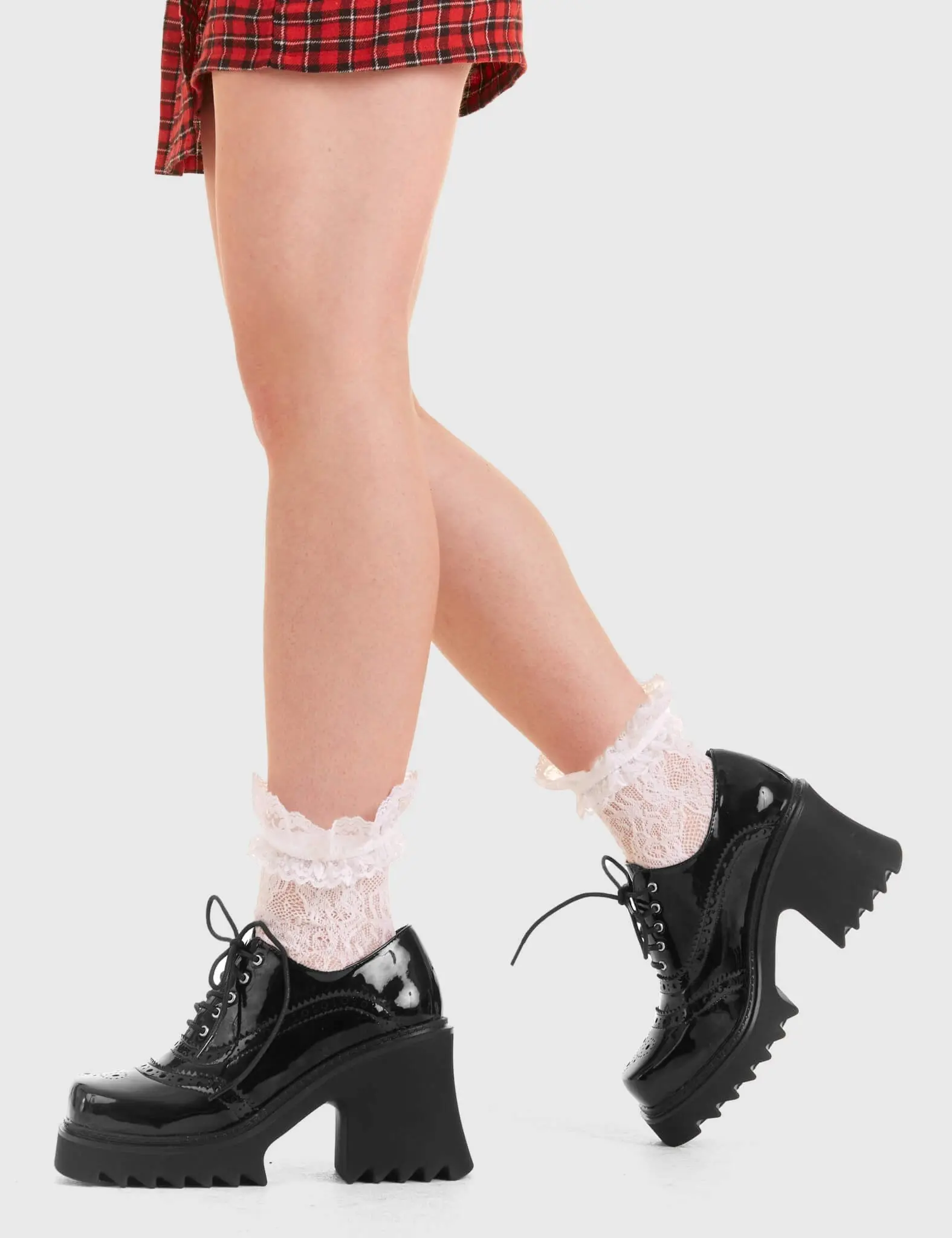 Good Evening Chunky Brogue Shoes - Image 3