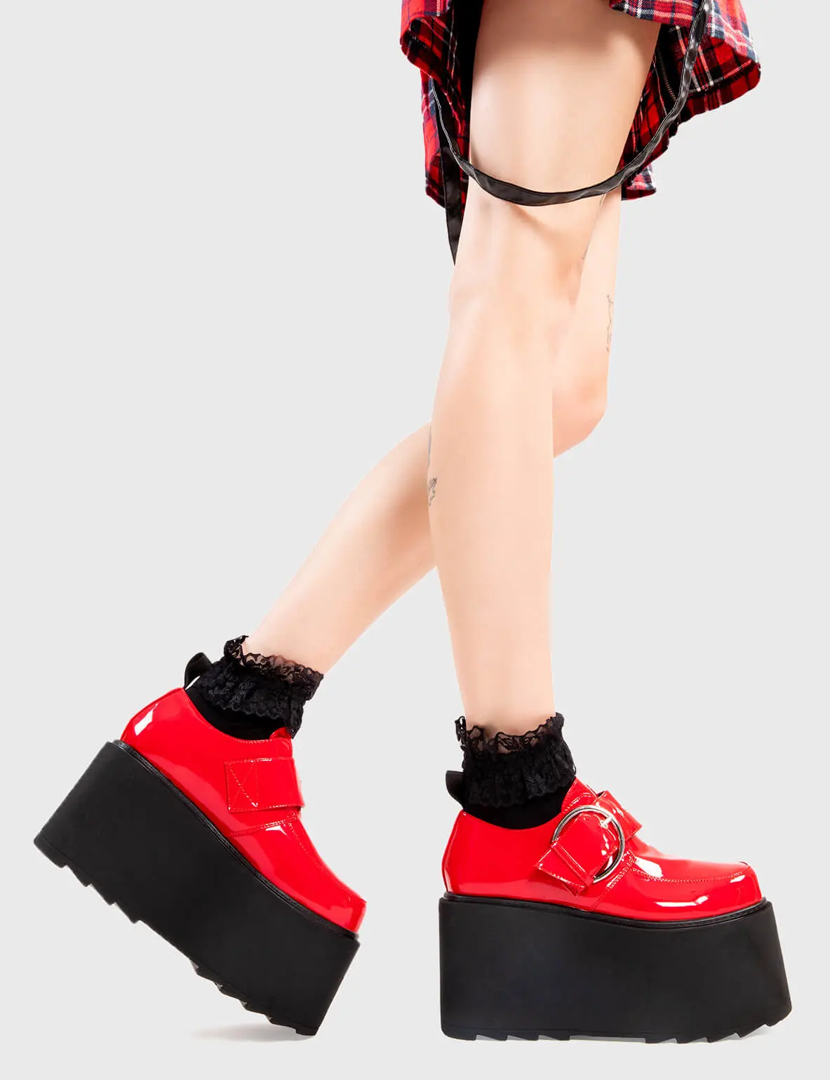 Grounded Chunky Platform Shoes - Image 3