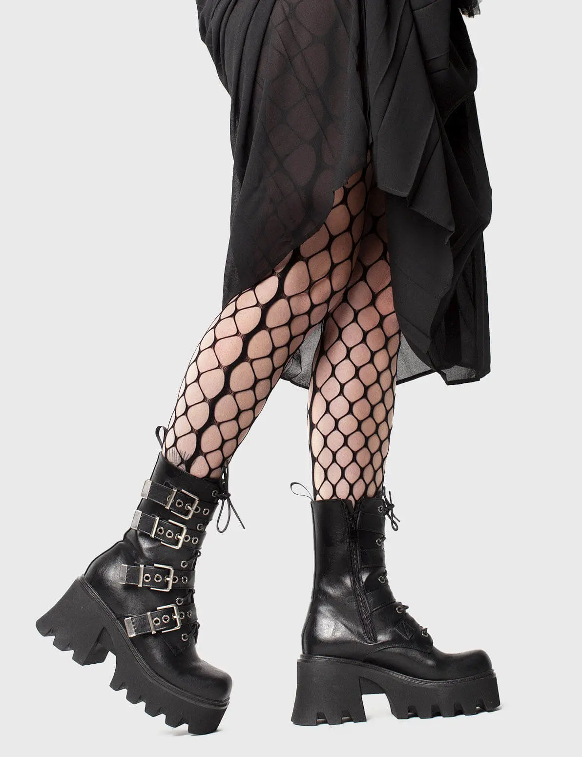 Hysteria Chunky Platform Ankle Boots - Image 3