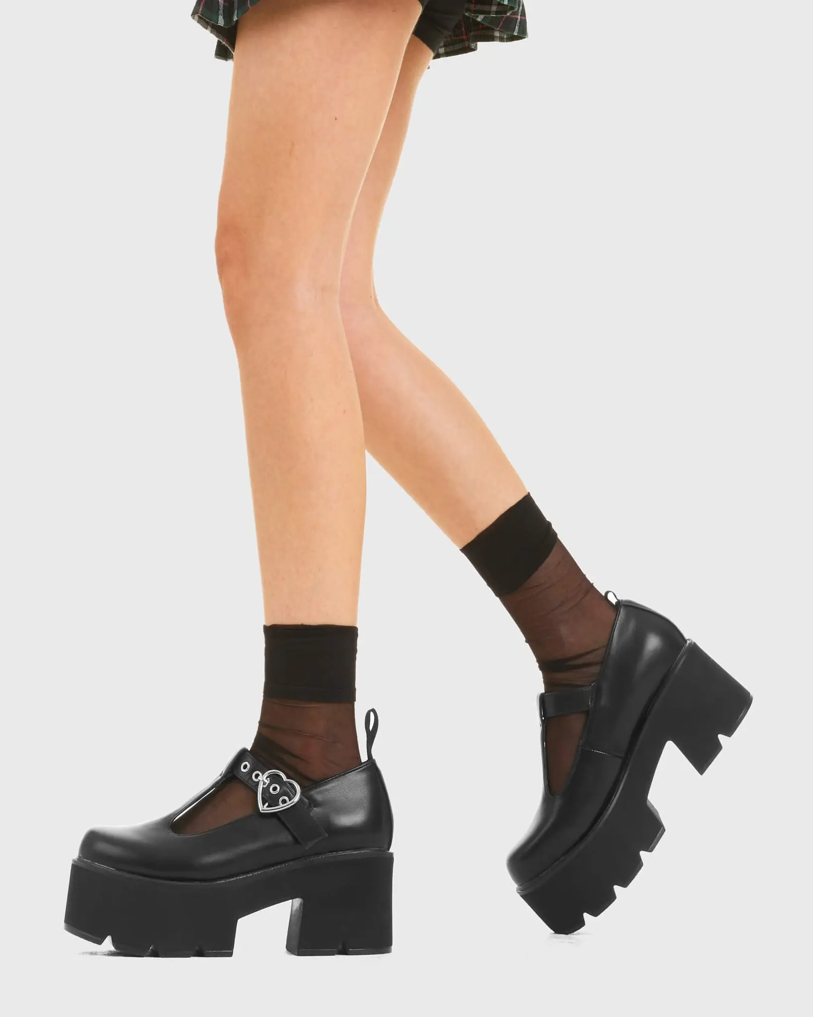 Love Story Chunky Mary Jane Shoes - Image 3