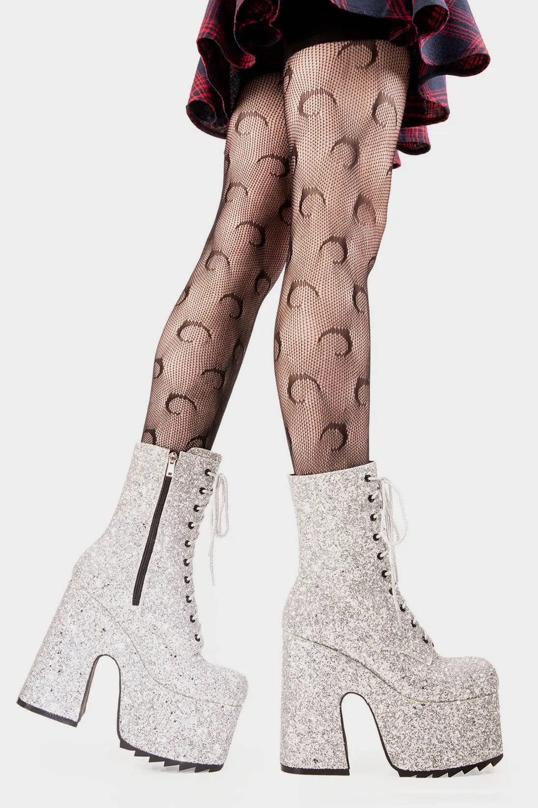 Spotlight Chunky Platform Ankle Boots - Image 4