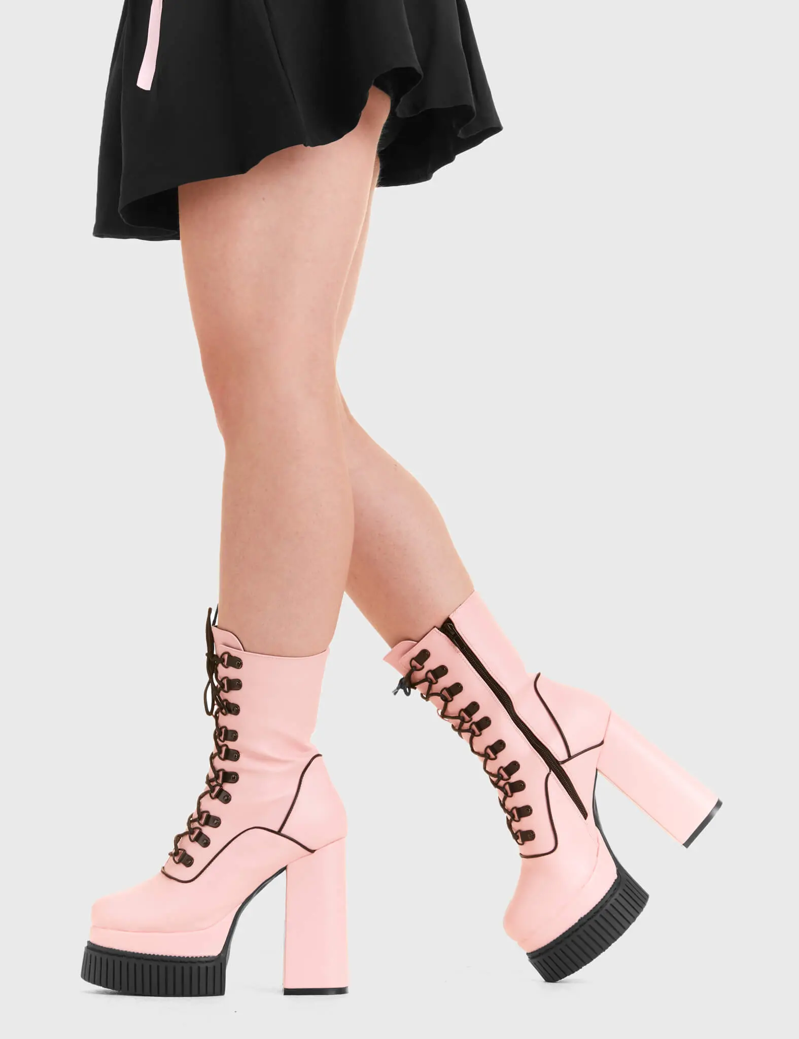 Stargazer Creeper Platform Ankle Boots - Image 3