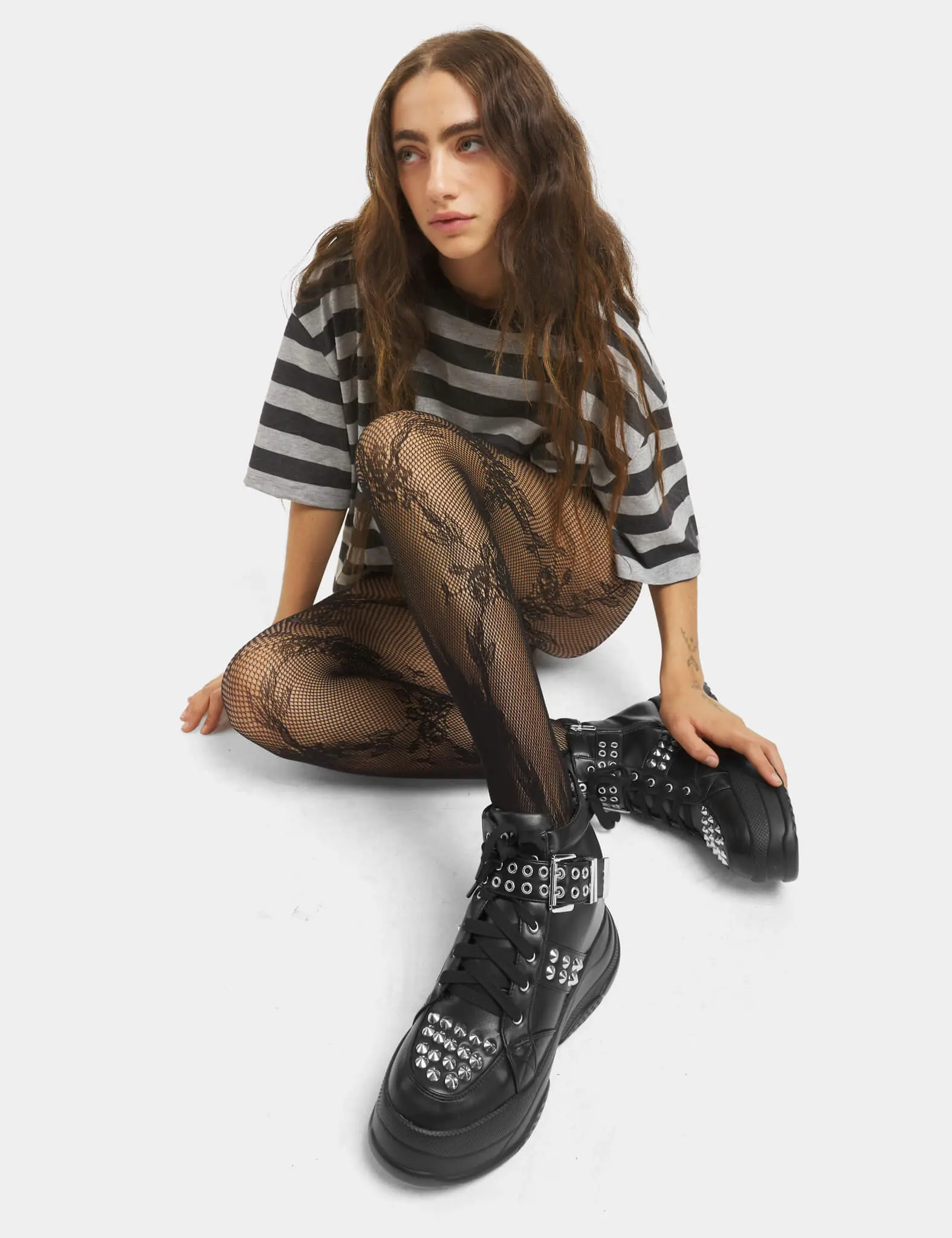 Think Twice Lace Tights - Image 3